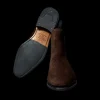Carmina Boots | Dark Brown Suede Simpson Chelsea Boots