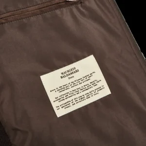 Maurizio Baldassari Gilets | Dark Brown Water Repellent Cashmere Gilet