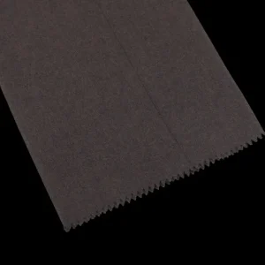 Studio 73 Trousers | Dark Brown Wool Flannel Pleated Trousers