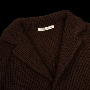 Maurizio Baldassari Outerwear | Dark Brown Zegna Baruffa Wool Brenta Jacket