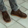 Astorflex Derbies | Dark Chestnut Suede Beenflex Derbies