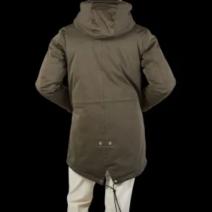 Ten C Coats & Jackets | Dark Green Down Padded Core Parka