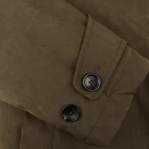 Ten C Coats & Jackets | Dark Green Down Padded Core Parka