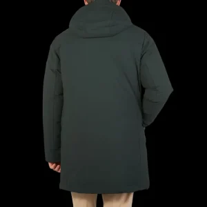 Save The Duck Coats & Jackets | Dark Green Padded Wilson Arctic Parka
