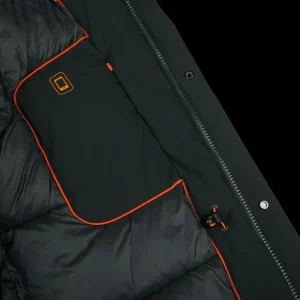 Save The Duck Coats & Jackets | Dark Green Padded Wilson Arctic Parka