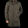 Ten C Coats & Jackets | Dark Green Technical Cyclone Parka