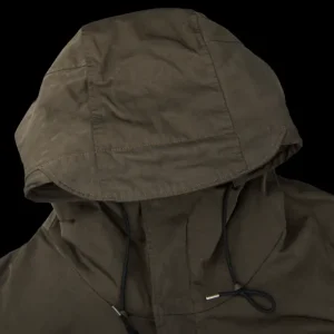 Ten C Coats & Jackets | Dark Green Technical Cyclone Parka