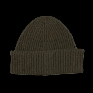 Yacaia Beanies | Dark Green Wool Cashmere Beanie