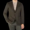 Tagliatore Blazers | Dark Green Wool Cashmere Vesuvio Blazer