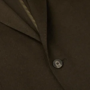 Tagliatore Blazers | Dark Green Wool Cashmere Vesuvio Blazer