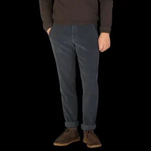 Briglia Trousers | Dark Grey Cotton Corduroy Bg03 Trousers