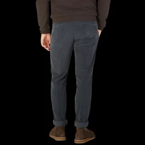 Briglia Trousers | Dark Grey Cotton Corduroy Bg03 Trousers