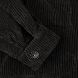 Massimo Alba Outerwear | Dark Grey Cotton Corduroy Field Jacket