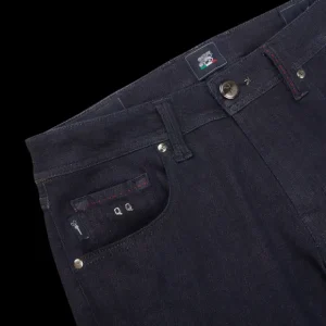 Tramarossa Jeans | Dark Indigo Blue Super Stretch Michelangelo Jeans