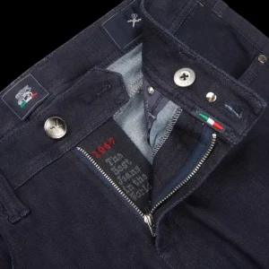 Tramarossa Jeans | Dark Indigo Blue Super Stretch Michelangelo Jeans