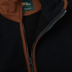 Alan Paine Outerwear | Dark Navy Fleece Aylsham Jacket