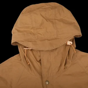 Manifattura Ceccarelli Outerwear | Dark Tan Cotton Canvas All Season Coat