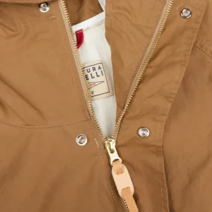 Manifattura Ceccarelli Outerwear | Dark Tan Cotton Canvas All Season Coat