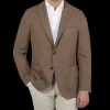 Boglioli Blazers | Dark Taupe Brushed Virgin Wool K Jacket