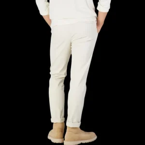 Briglia Trousers | Ecru Beige Cotton Stretch Bg32 Casual Chinos