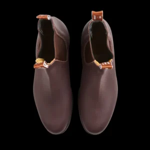 R.M. Williams Chelsea Boots | Greasy Kip Brown Leather Gardener G Boots