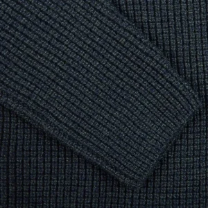Maurizio Baldassari Knitwear | Green Blue Zegna Baruffa Wool Brenta Jacket
