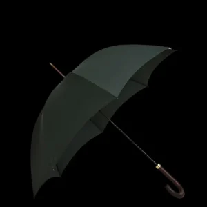 Fox Umbrellas Umbrellas | Green Dark Hardwood Handle Umbrella