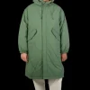 Universal Works Coats & Jackets | Green Diamond Quilted Nylon Parka