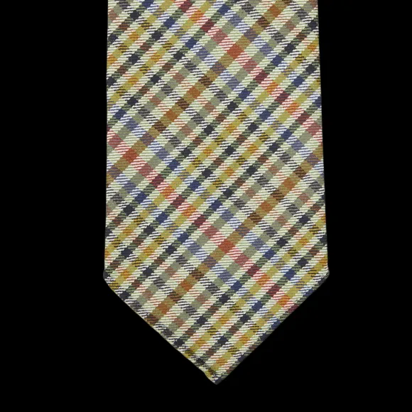Dreaming Of Monday Ties | Green Gunclub 7-Fold Vintage French Wool Tie