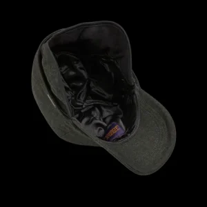 Wigéns Hats | Green Loro Piana Wool Cashmere Baseball Cap