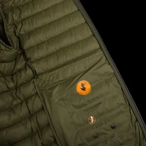 Save The Duck Coats & Jackets | Green Technical Down Luke Hood Jacket