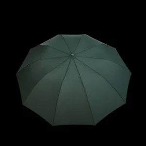 Fox Umbrellas Umbrellas | Green Telescopic Maple Handle Umbrella