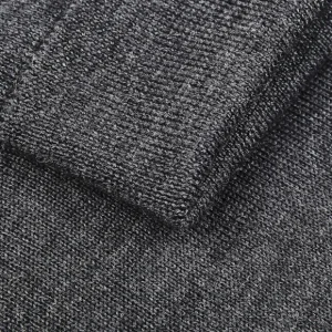 Gran Sasso Knitwear | Grey Extra Fine Merino Roll Neck