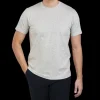 Sunspel T-Shirts | Grey Melange Classic Cotton T-Shirt