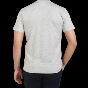 Sunspel T-Shirts | Grey Melange Classic Cotton T-Shirt