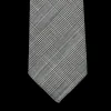 Dreaming Of Monday Ties | Grey Prince Of Wales 7-Fold High Twist Wool Tie