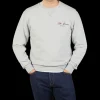 Tela Genova Knitwear | Grey Pure Cotton Benito Sweatshirt