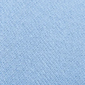 William Lockie Sweaters | Hyacinth Blue V-Neck Cashmere Sweater