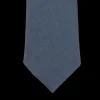 Dreaming Of Monday Ties | Indigo Blue 7-Fold Vintage Linen Tie