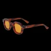 The Bespoke Dudes Sunglasses | Juta Eco Havana Orange Lenses 46Mm