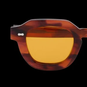 The Bespoke Dudes Sunglasses | Juta Eco Havana Orange Lenses 46Mm