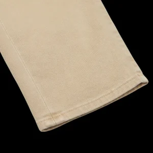 Incotex Jeans | Khaki Beige Cotton Stretch Five Pocket Jeans