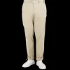 Hiltl Trousers | Khaki Cotton Stretch Regular Fit