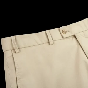 Hiltl Trousers | Khaki Cotton Stretch Regular Fit