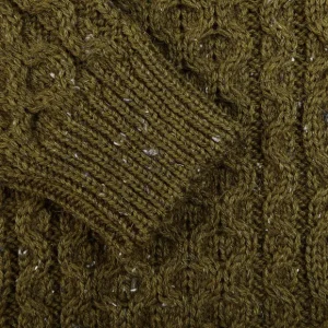 Peregrine Sweaters | Khaki Green Merino Wool Hudson Jumper