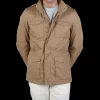 Herno Outerwear | Khaki Washed Cotton Field Jacket