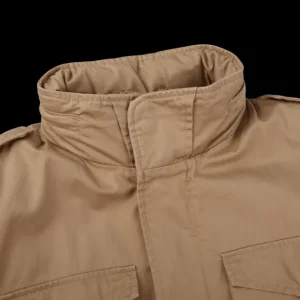 Herno Coats & Jackets | Khaki Washed Cotton Field Jacket