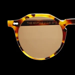 The Bespoke Dudes Sunglasses | Lapel Amber Tortoise Tobacco Lenses 49Mm