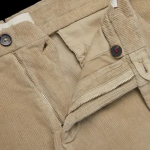 Briglia Trousers | Light Beige Cotton Corduroy Bg03 Trousers