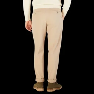 Hiltl Trousers | Light Beige Cotton Stretch Regular Fit Chinos
